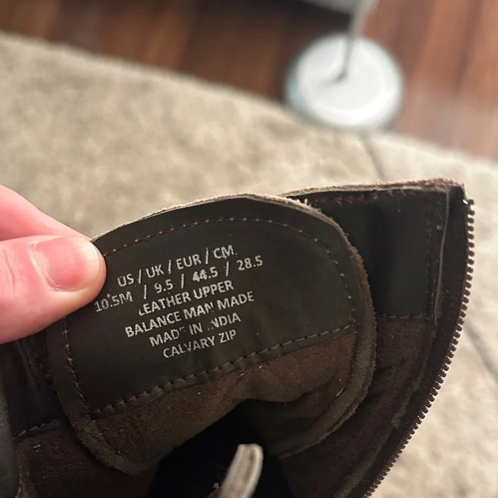 Dr. Scholl's Men's Tan Suede Boots